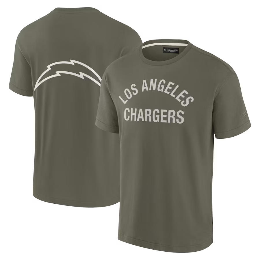 Men 2024 NFL Los Angeles Chargers T shirts->green bay packers->NFL Jersey